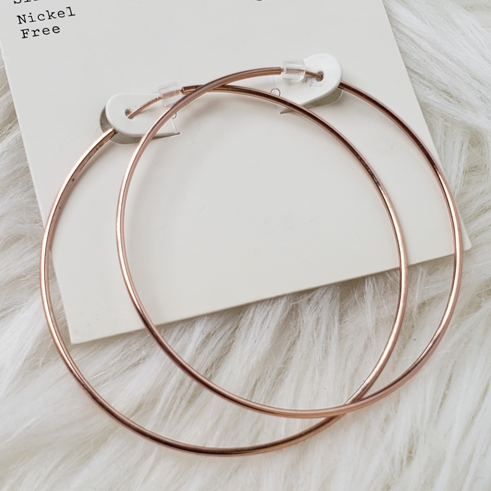 A New Day Over Sterling Silver 925 Endless Hoop - Picture 3 of 6